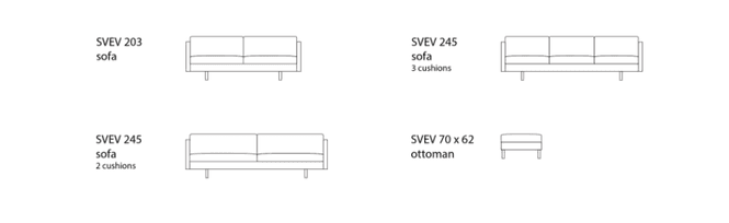 Hovedbilde Svev 245 Sofa