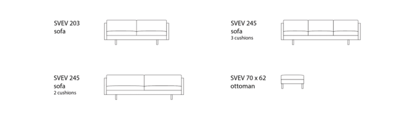 Svev 245 Sofa