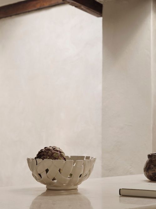 Hovedbilde Plait Bowl - Ø24 - Off-white