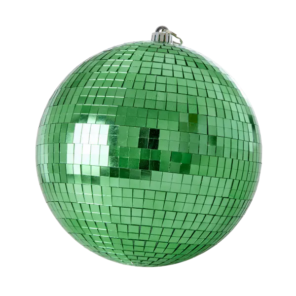 Hovedbilde Rice Diskokule - Grønn - 25cm - Stor