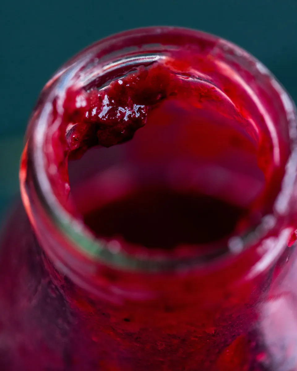 Berry Coulis- Bringebær og kirsebær