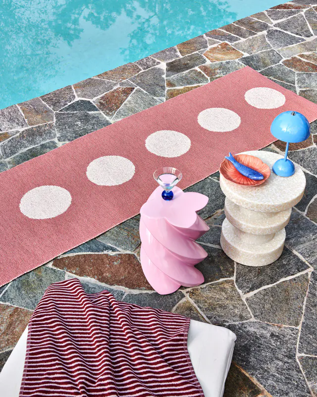 VERA POP Blush - Runner Rug
