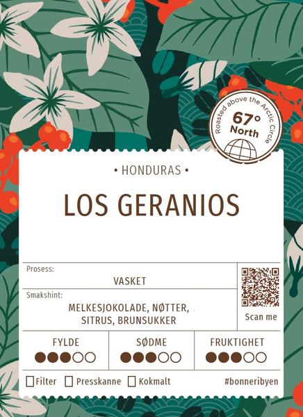 Hovedbilde Bønner i Byen - Los Geranios