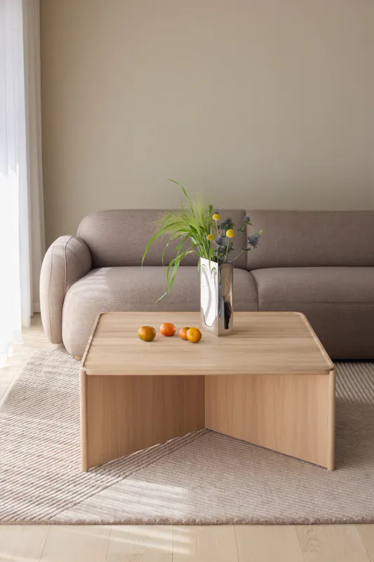 Cling coffee table square