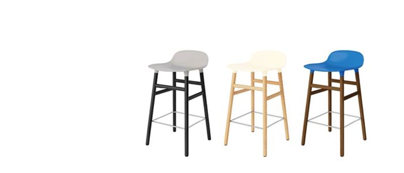 Form Barstool 65 cm Oak