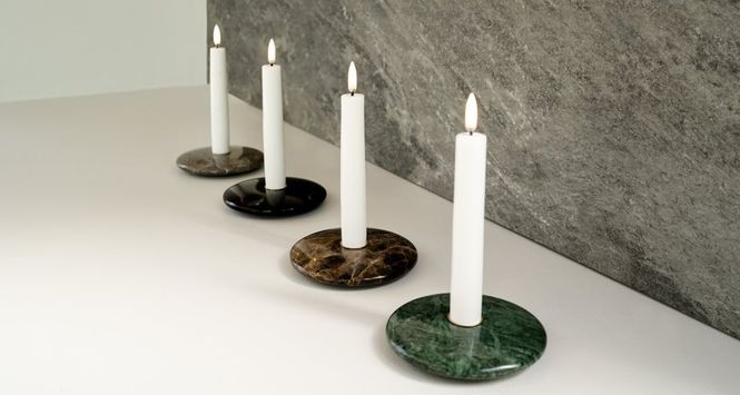 Hovedbilde Taper candle Smooth W2,3 x H15cm