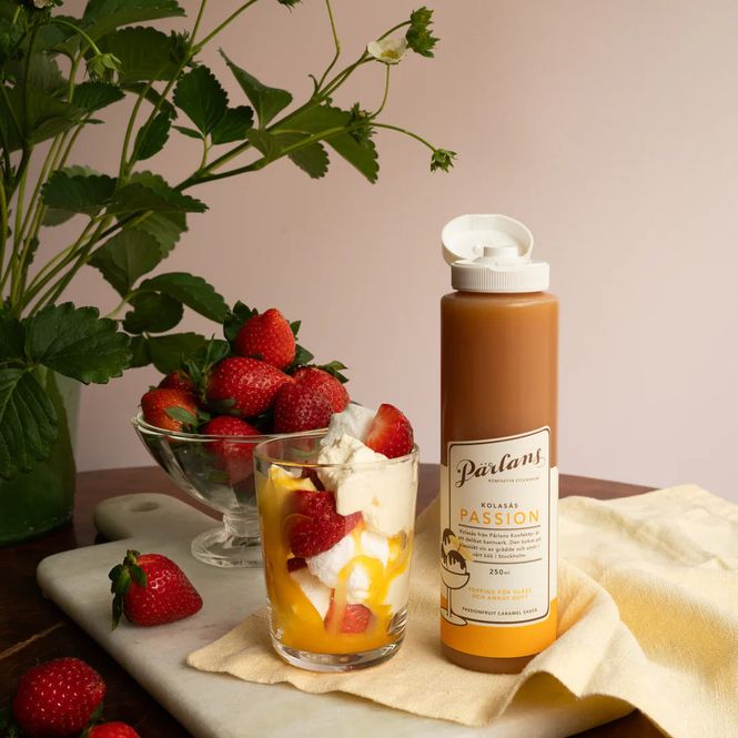 Hovedbilde Karamellsaus Squeez - Pasjonsfrukt