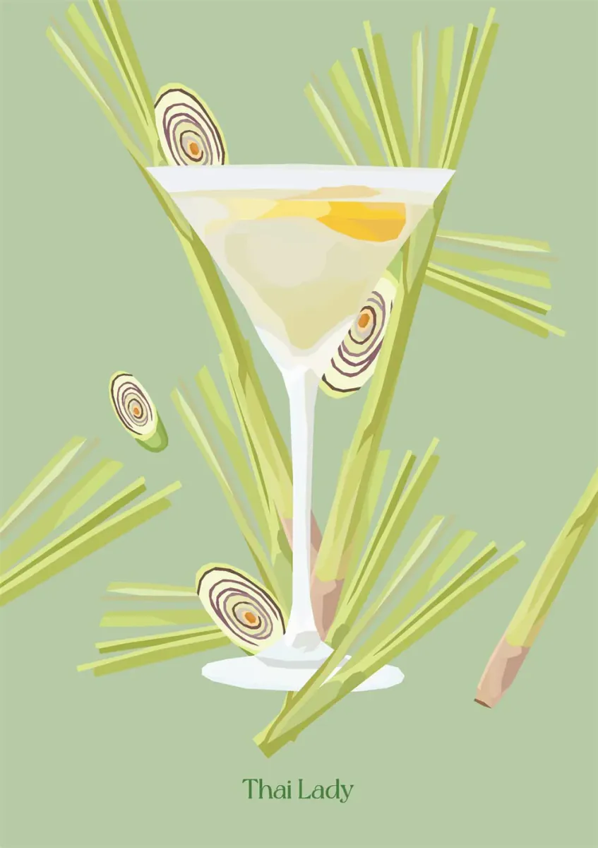 The Botanical Cocktail Deck of Cards