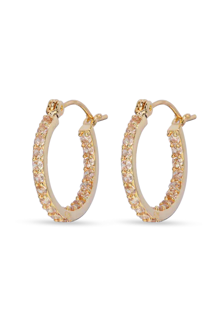 Hovedbilde Mini Serena Hoops - Champagne