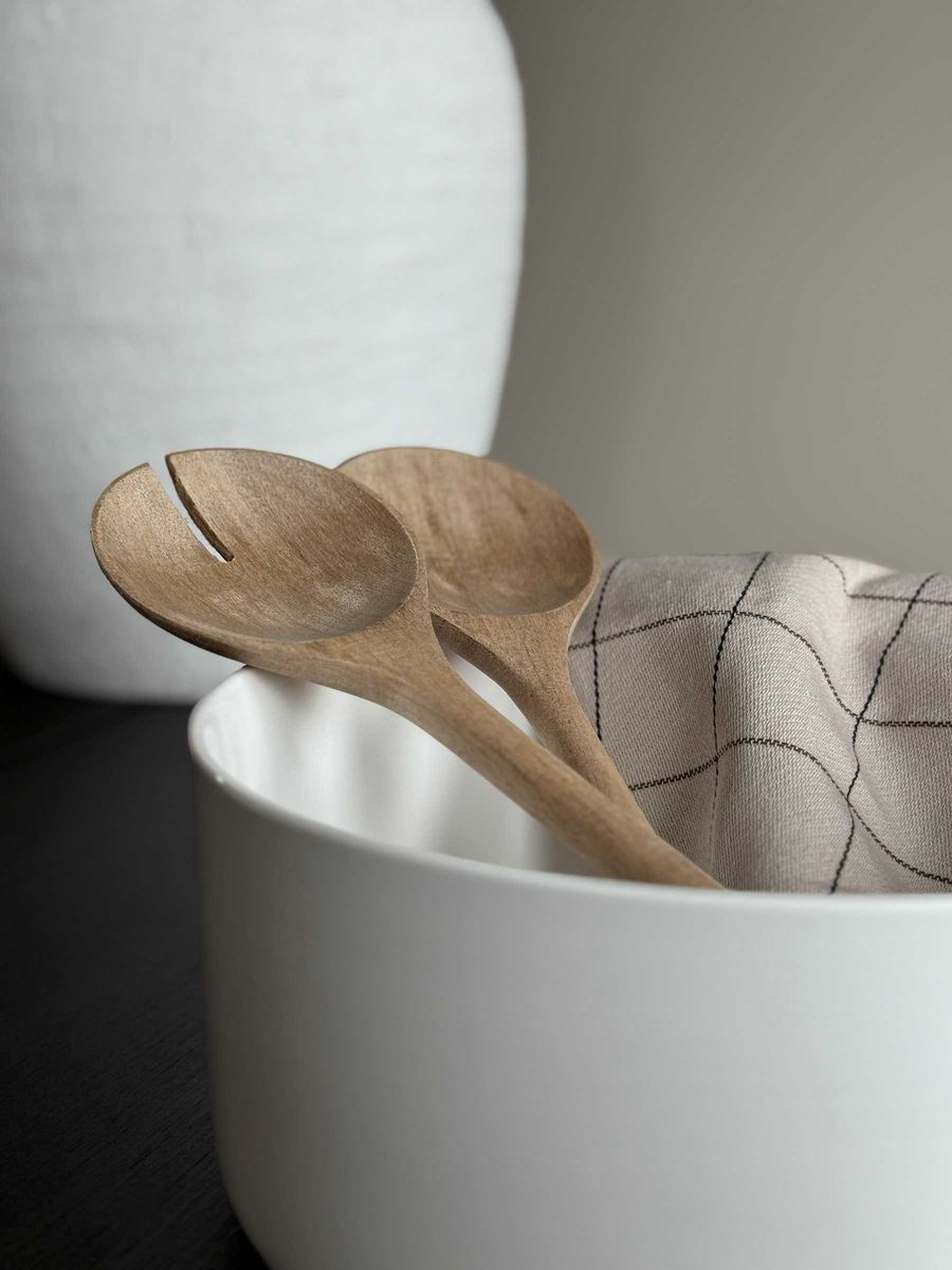 Sögne salatbestikk akasietre