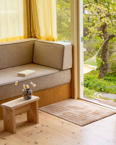 Hovedbilde Grid Chocolate Strawberry dørmatte