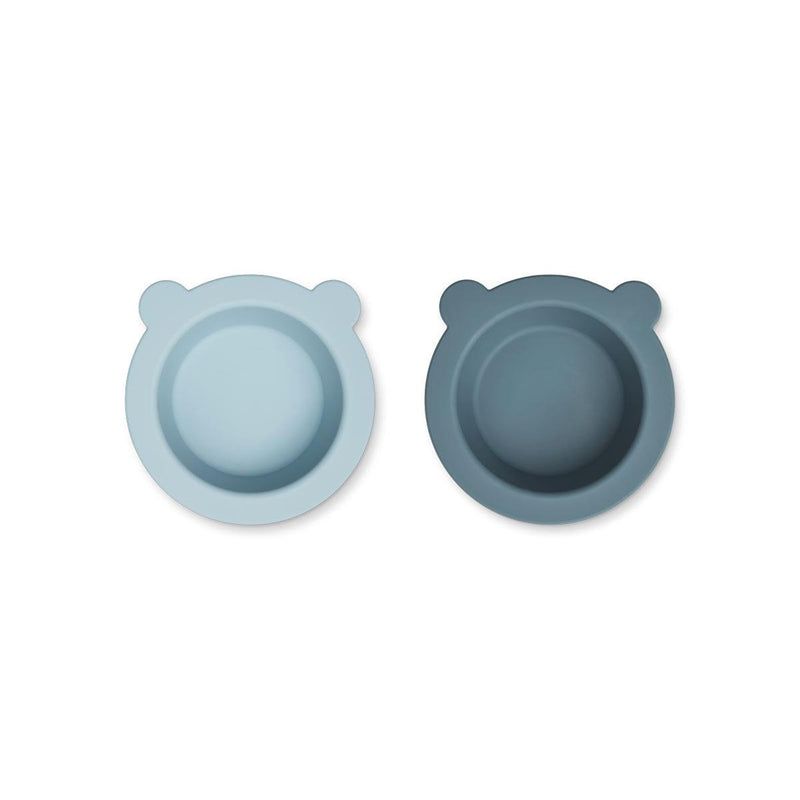 Peony Suction Bowl 2-Pack 