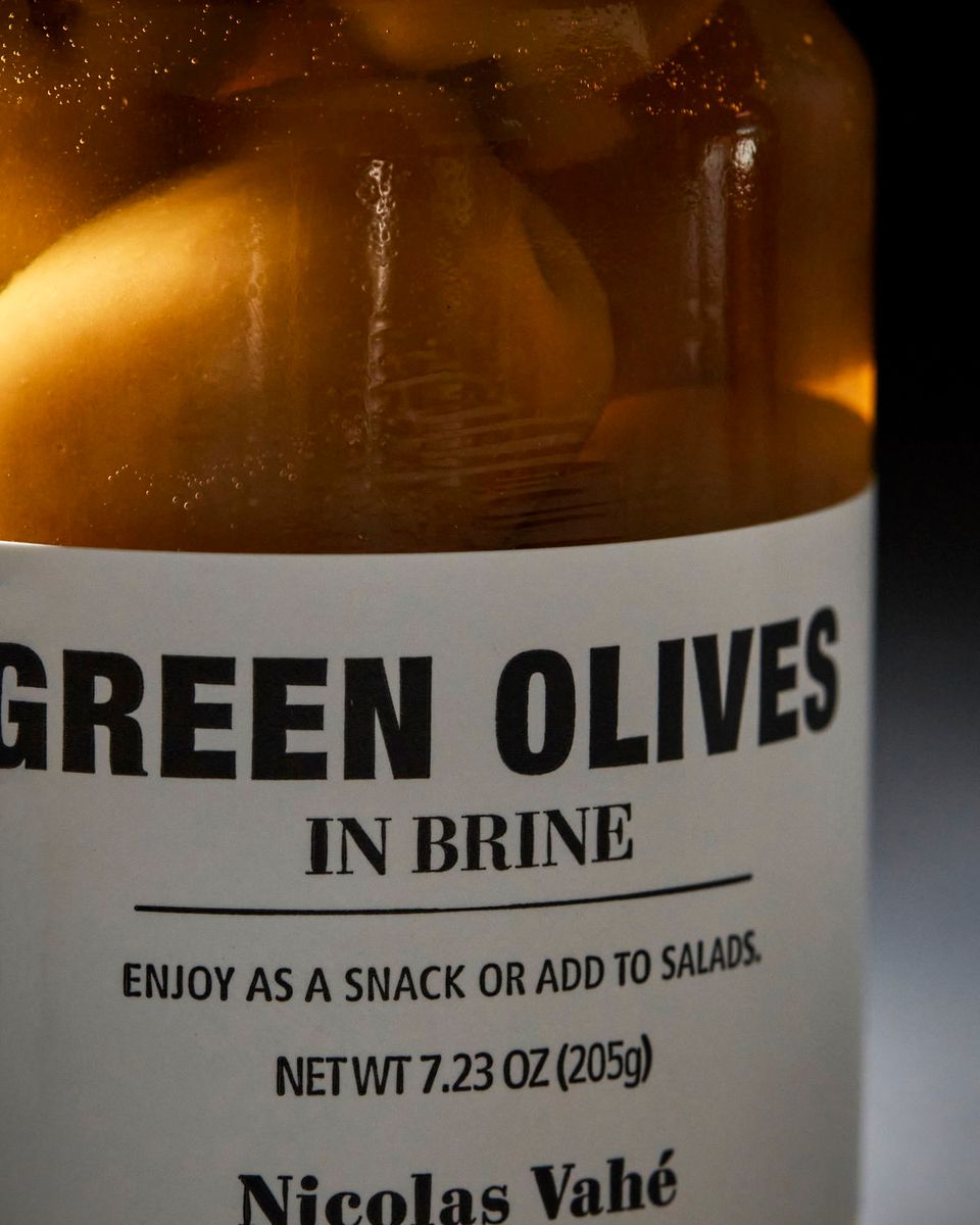 Olives, Green in brine
