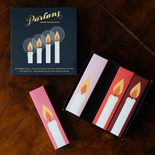 Hovedbilde Karamellbar ADVENTKALENDER 4 stk