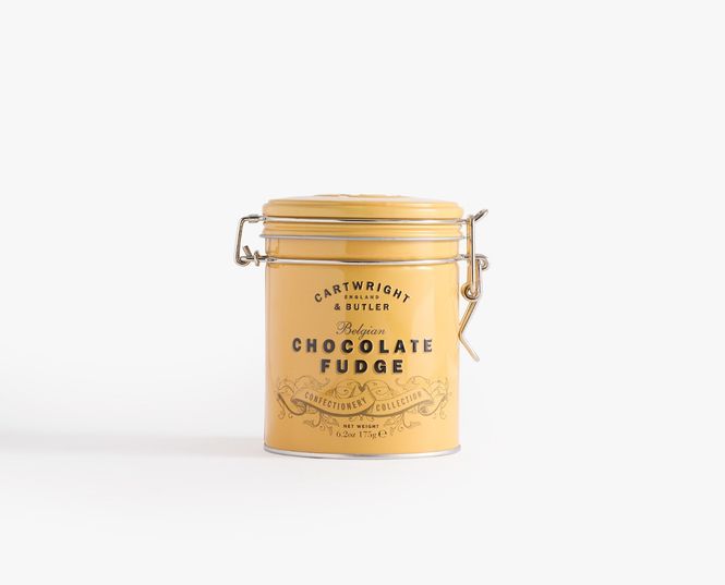 Hovedbilde Belgian Chocolate Fudge in Tin