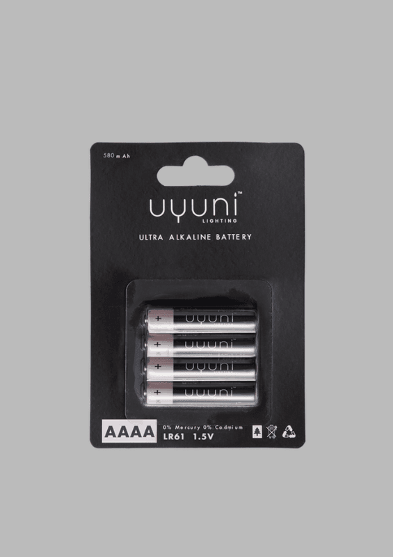 AAAA Battery, 1,5V, 580mAh, 4-pack