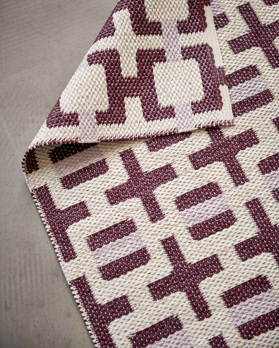 TOM Burgundy - Runner Rug