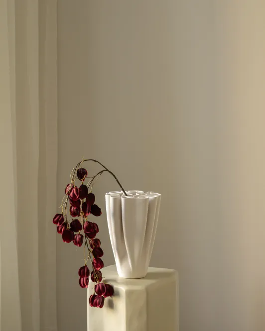 Hovedbilde Lantern Flower Branch Burgundy