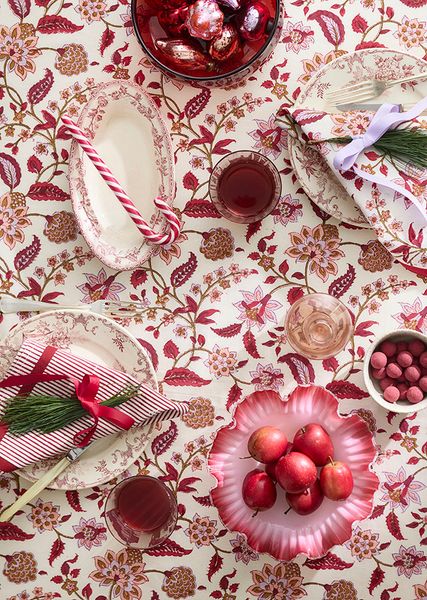 Hovedbilde Napkin 45x45cm Divya Ruby S/4pcs