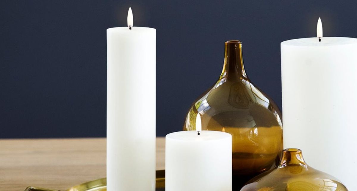 Pillar Candles Smooth W10,1 x H20cm