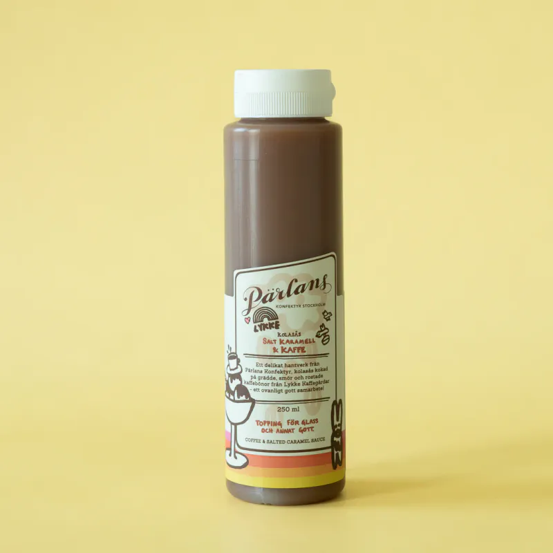 Karamellsaus Squeez - Salt karamell & kaffe
