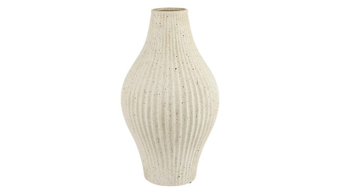 Hovedbilde Vase Con H48xØ27cm Hvit/Dot
