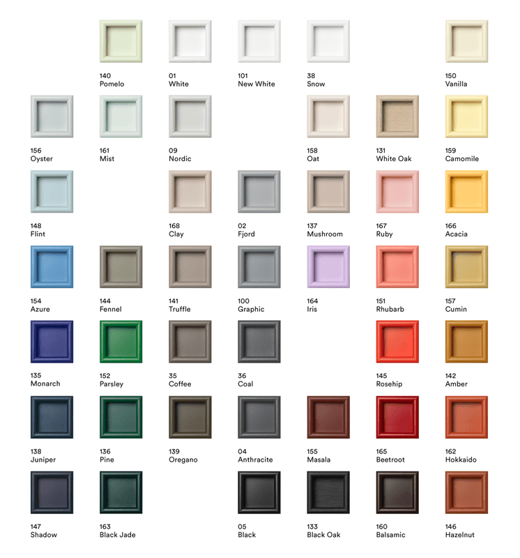 Colour Frame Mirror – AROUND (SP1212R)