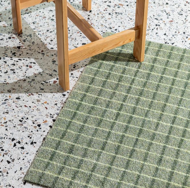 Hovedbilde Grid Matcha Lemon dørmatte
