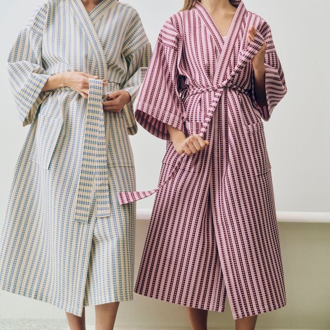 Hovedbilde Waffle Bathrobe - Stripe