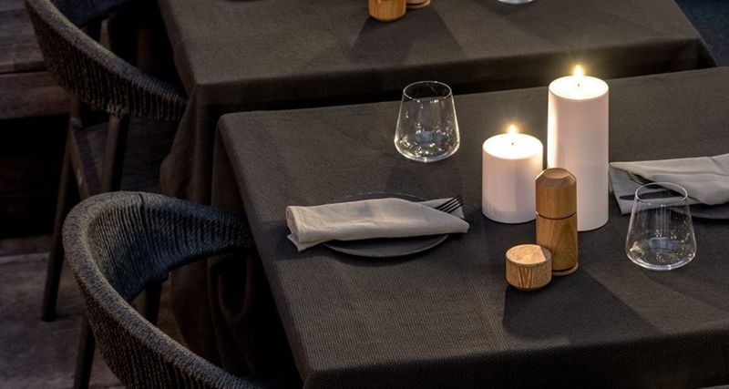 Outdoor Pillar Candle Smooth W8,4 x H20 cm