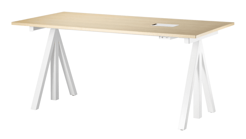 Height-adjustable work desk 160x78