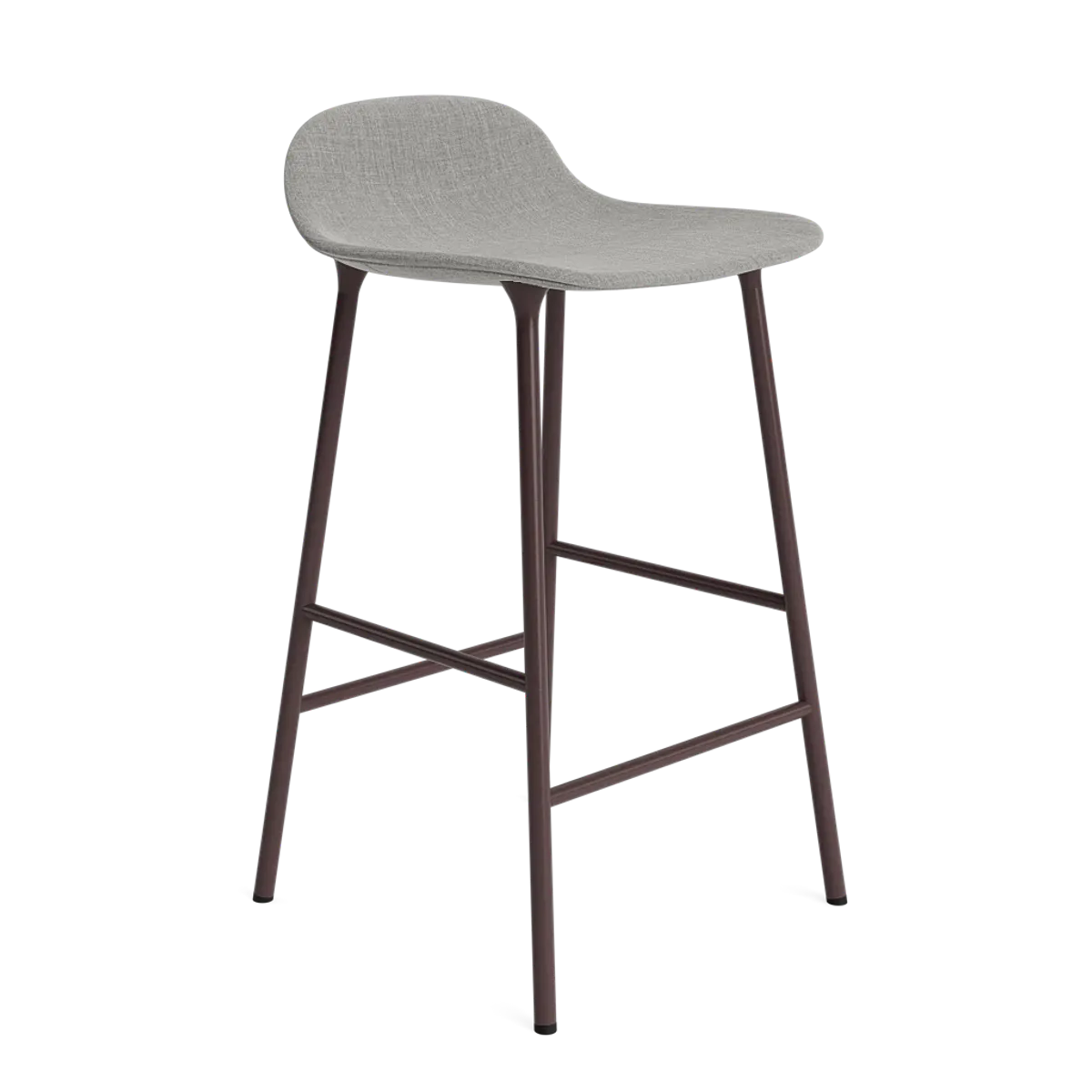 Form Barstool 65 cm Steel Full Upholstery