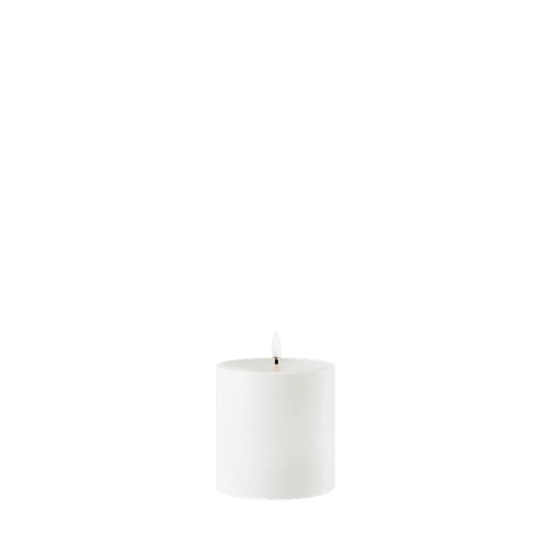 Outdoor Pillar Candle Smooth W8,4 x H10 cm