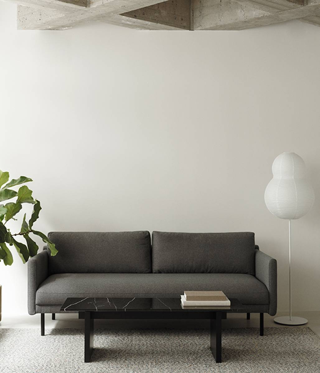 Rar Sofa 2 Seater Re-Born Dark Grey