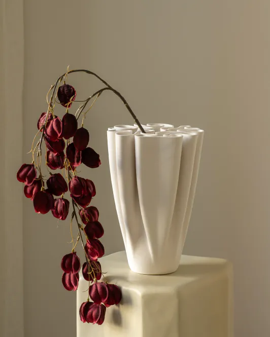 Hovedbilde Lantern Flower Branch Burgundy
